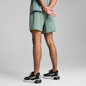 Train All Day Men's 5" Woven Training Shorts, Green Moon, extralarge-IND